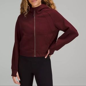 Lululemon Scuba Oversized Full Zip Hoodie Crop